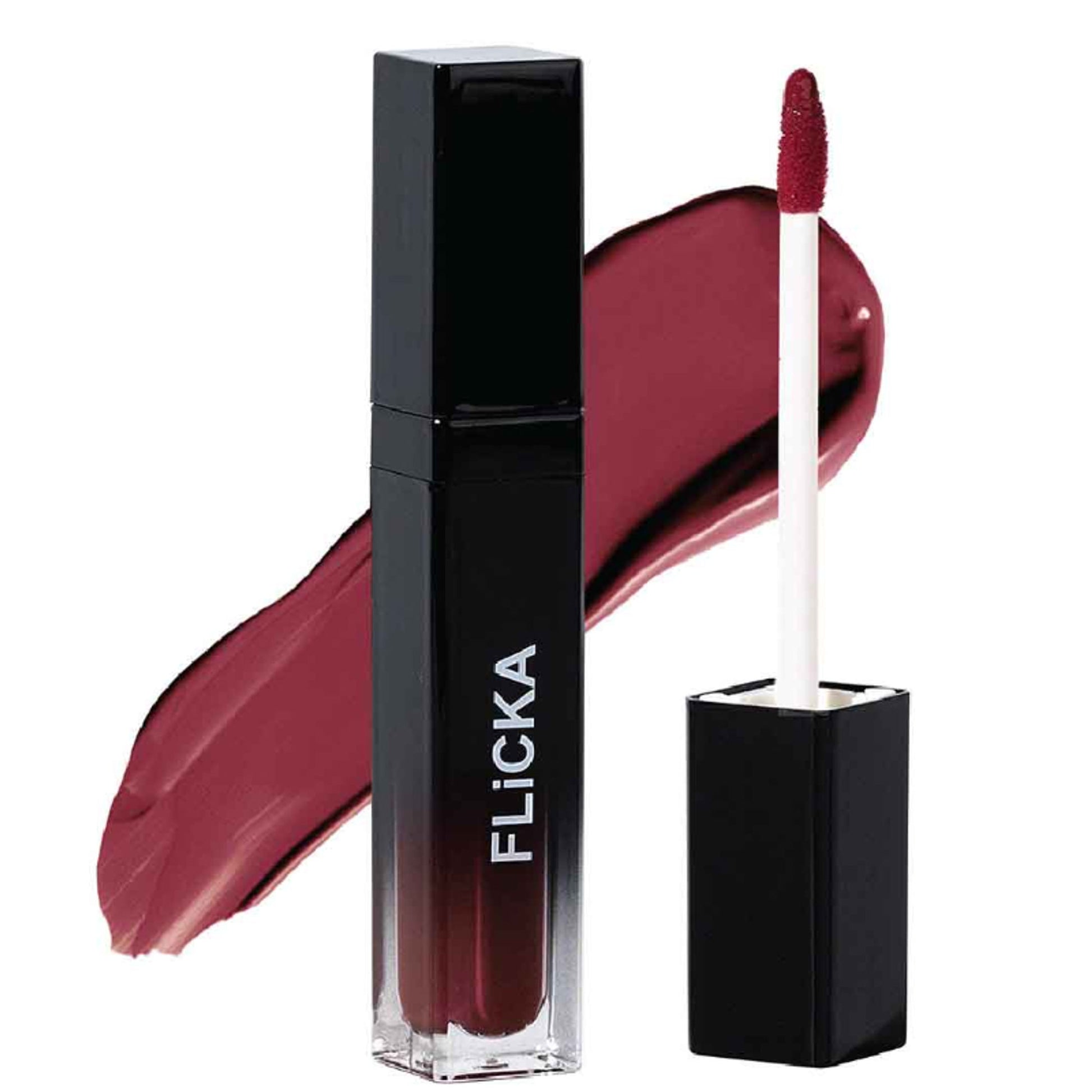 Flicka Set & Attack Liquid Lipstick Waterproof & Smudgeproof Long Lasting - 15 Raving Rust