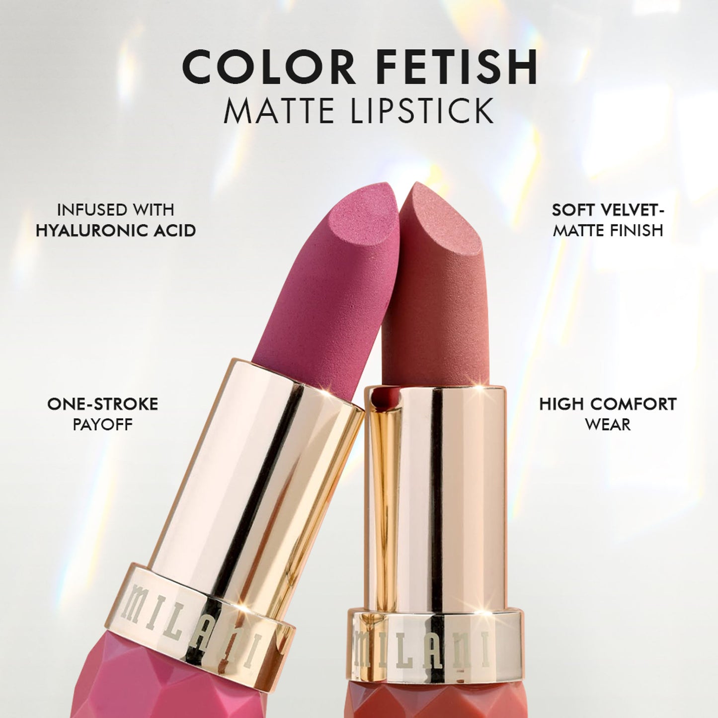 Milani Color Fetish Lipstick Matte - Peony