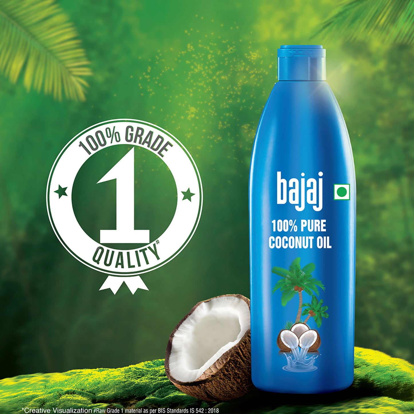Bajaj 100% Pure Coconut Hair Oil