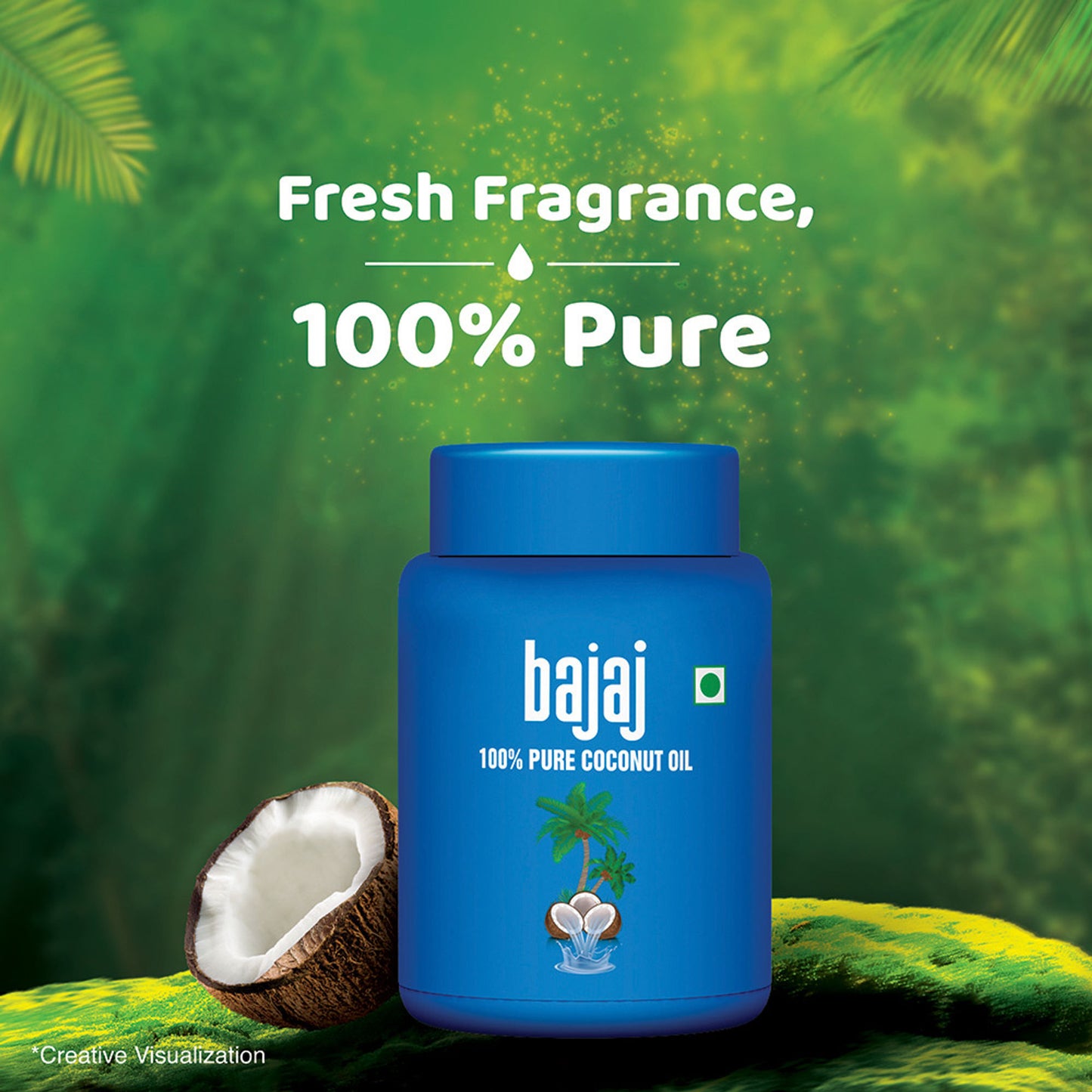 Bajaj 100% Pure Coconut Hair Oil