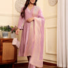 Dhiyona VA Women'sVelvet Kurta with Palazzos & With Dupatta