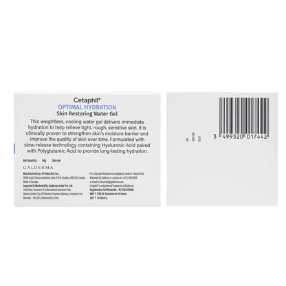Cetaphil Optimal Hydration Restoring Water Gel