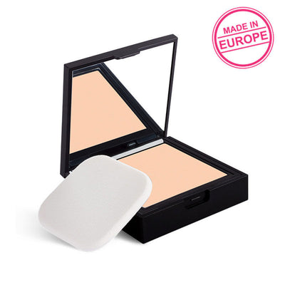 Nykaa Cosmetics SKINgenius Skin Perfecting & Hydrating Matte Powder Compact - Natural Ivory 01