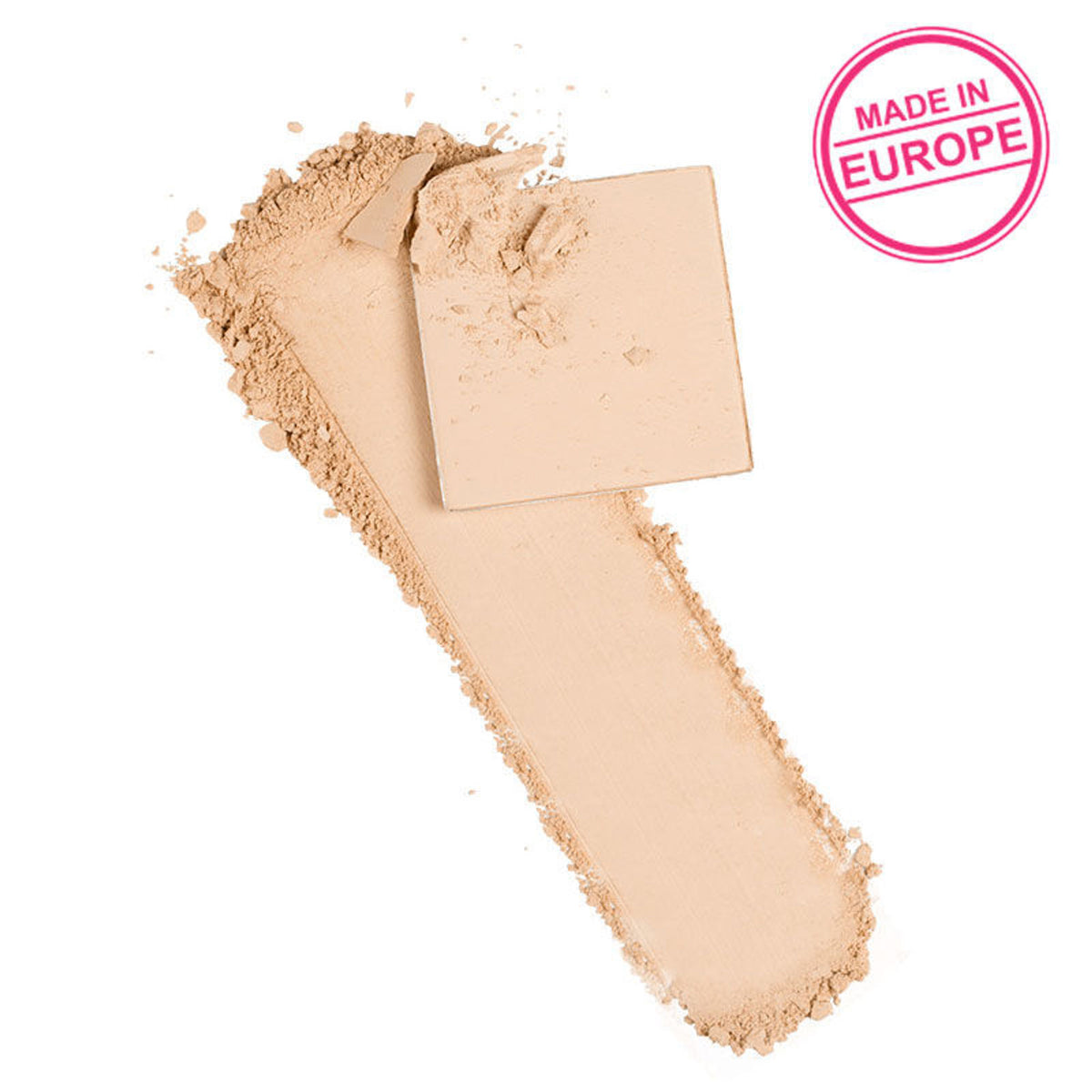 Nykaa Cosmetics SKINgenius Skin Perfecting Hydrating Matte Powder Compact in Natural Ivory 01, showing the compact with product inside