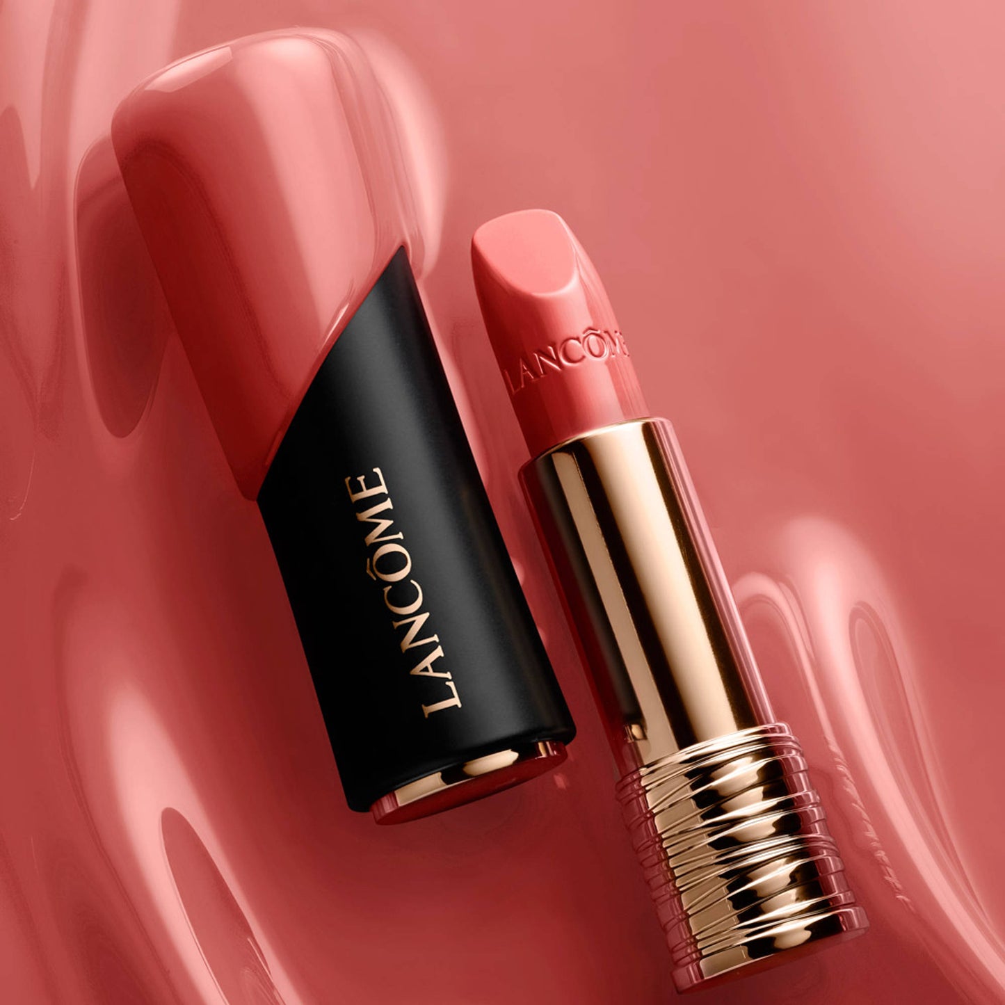Lancome Labsolu Rouge Cream Lipstick - French Tea