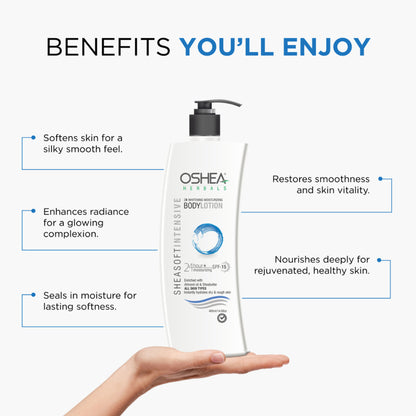 Oshea Herbals Sheasoft Intensive Body Lotion SPF15