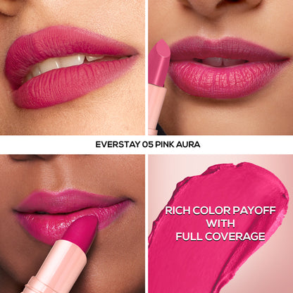 Renee Cosmetics Everstay Transfer - Proof Matte Lipstick - Pink Aura