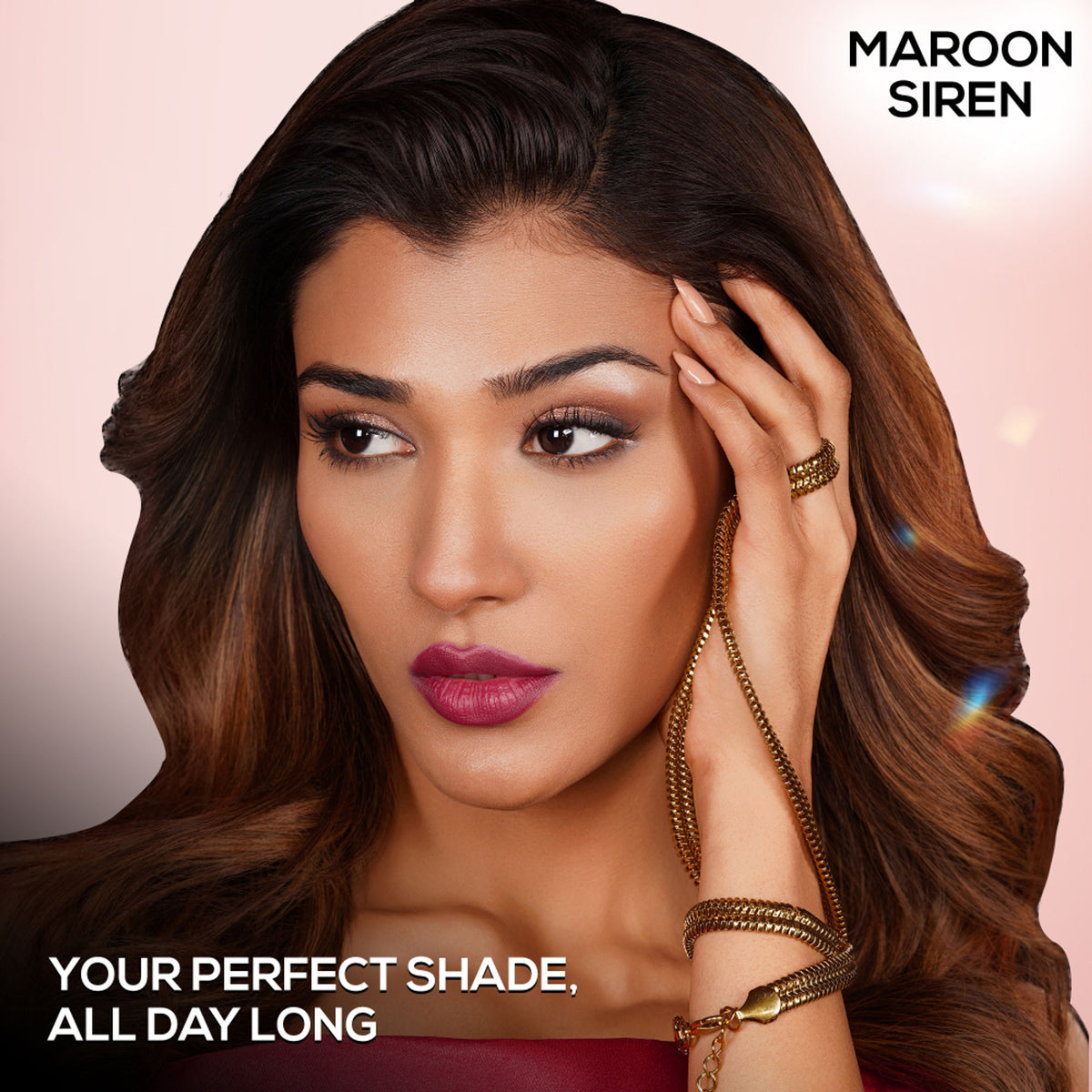 Renee Cosmetics Everstay Transfer - Proof Matte Lipstick - Maroon Siren