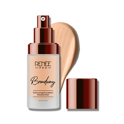 Renee Cosmetics Pro Broadway Liquid Full Coverage Foundation - 03 Eden