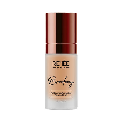 Renee Cosmetics Pro Broadway Liquid Full Coverage Foundation - 06 Miracle