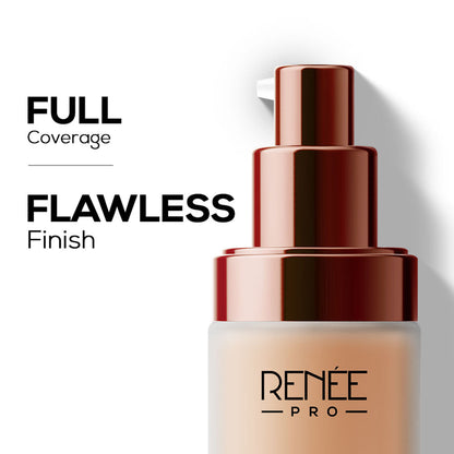 Renee Cosmetics Pro Broadway Liquid Full Coverage Foundation - 06 Miracle