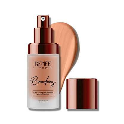 Renee Cosmetics Pro Broadway Liquid Full Coverage Foundation - 07 Aura