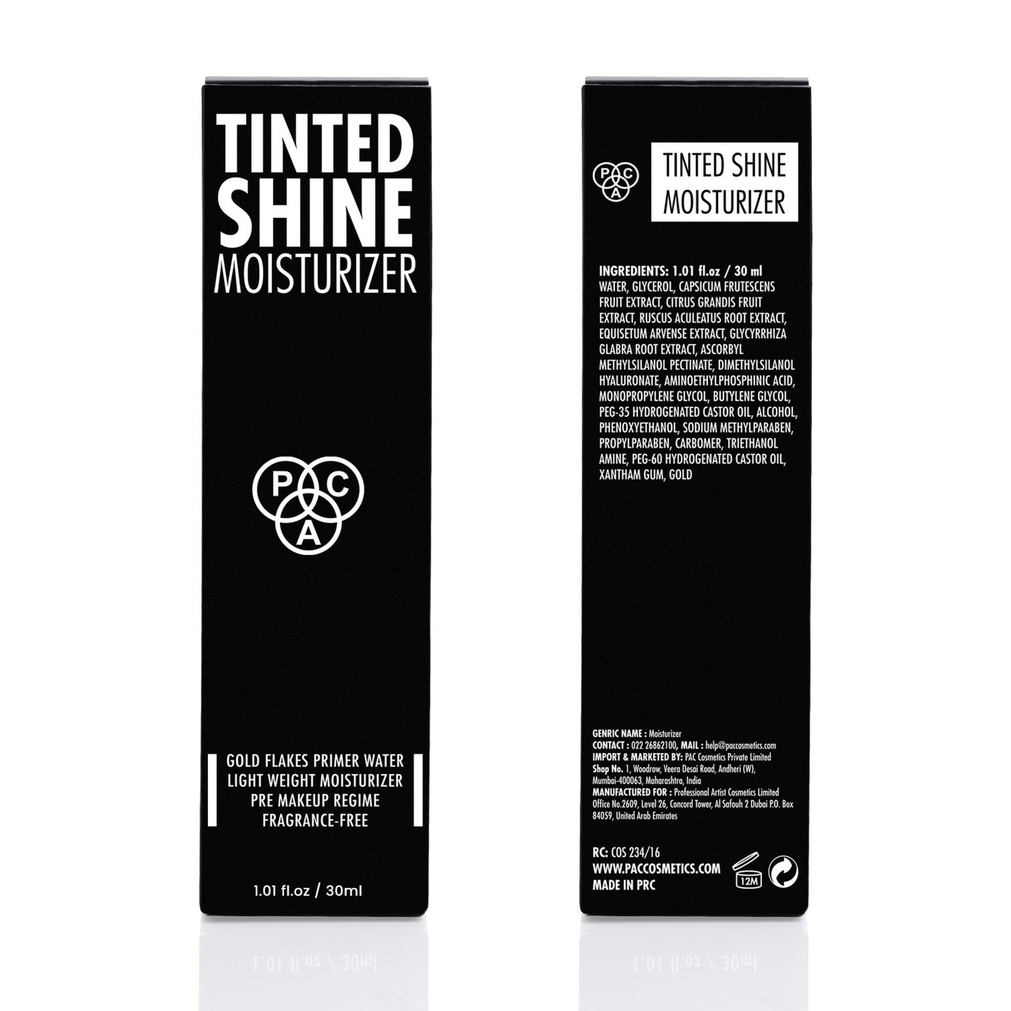 PAC Tinted Shine Moisturizer