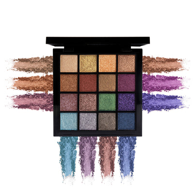 PAC Shimmer Eyeshadow X16 - Uptown Bling