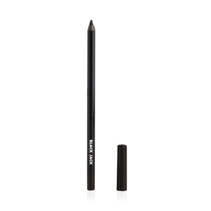 PAC Everlasting Eye Pencil - 24H, Creamy Smooth Gel Texture, Ultra Pigmented Waterproof - Black Jack