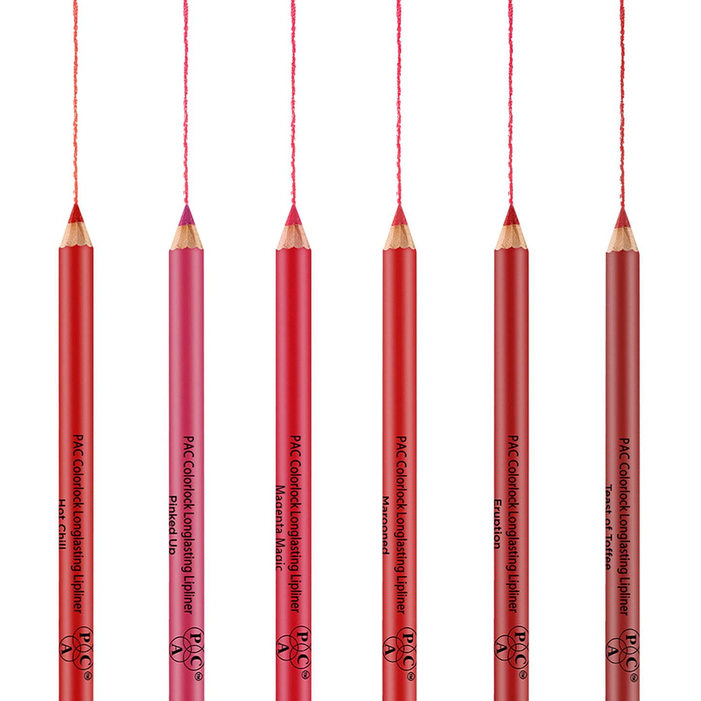 PAC Precisionist Lip Liner (Set Of 6)
