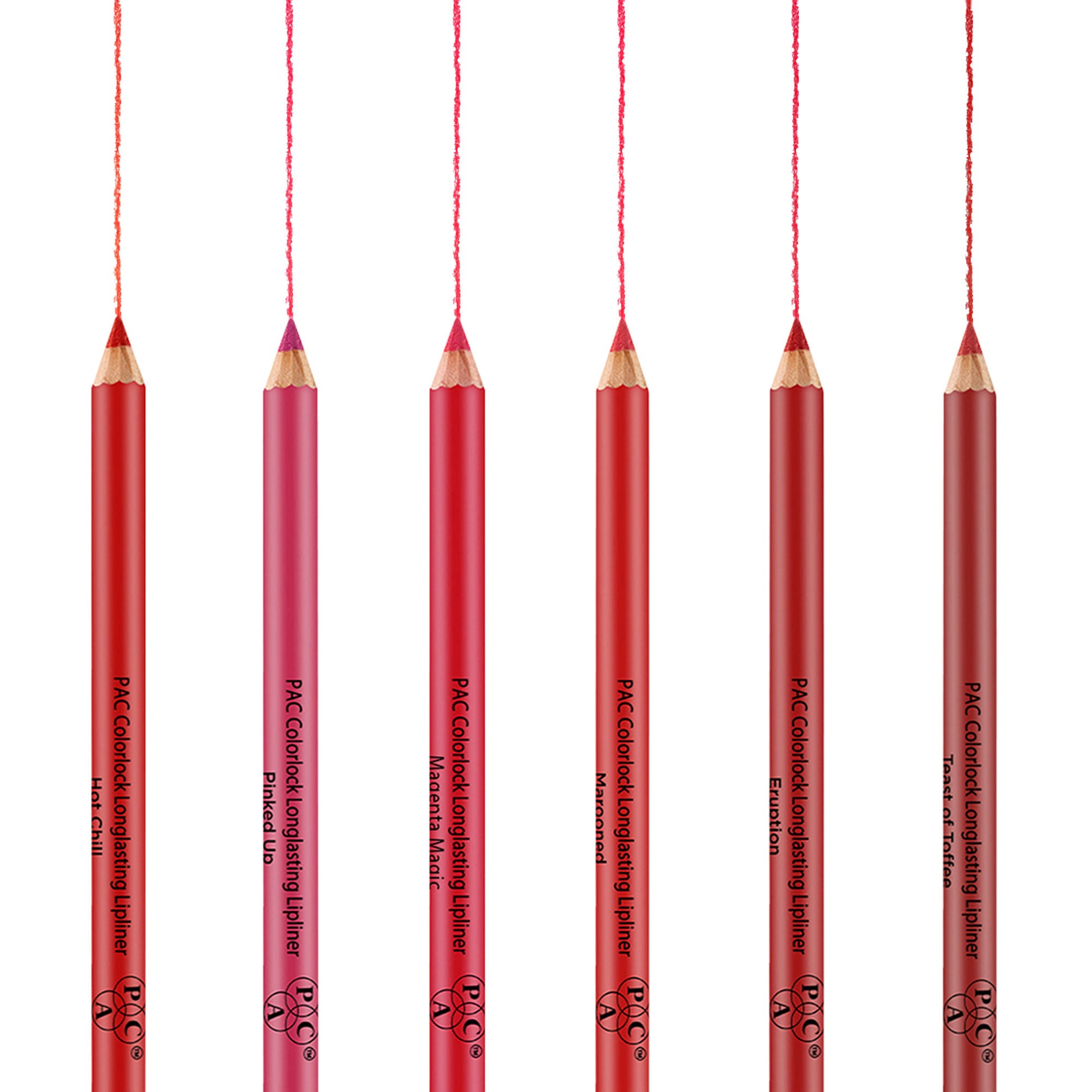 PAC Precisionist Lip Liner (Set Of 6)