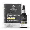 Khadi Organique Retinol 0.5% + Q10 Face Serum for Aging, Wrinkles, Fine Lines & Boost Collagen 30ml