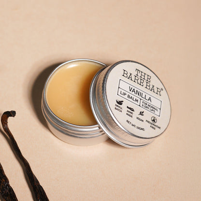 The Bare Bar Berry Blast Lip Balm - Buttery Moisture for Pigmented, Dry Lips - Vanilla