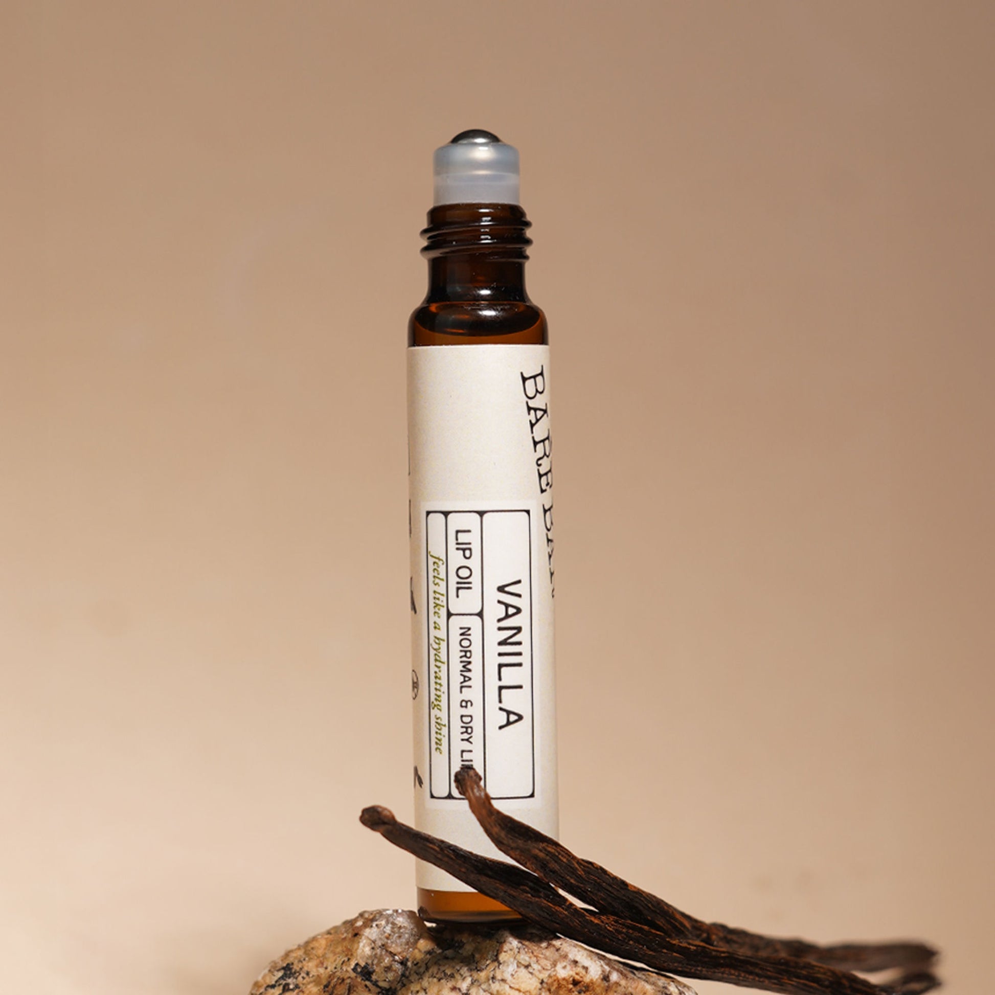 The Bare Bar Vanilla Lip Oil - Deep Nourishment with Natural Oils for Soft Lips