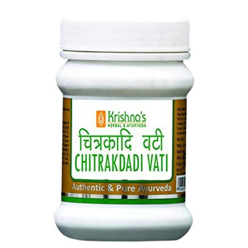 Krishna's Herbal & Ayurveda Chitrakadi Vati - Indyancart