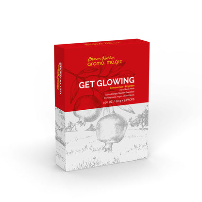 Aroma Magic Get Glowing Sheet Mask Pack Of 5