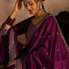 Dhiyona IE Ethnic Motifs Embroidered Thread Work Kurta with Trousers & Dupatta