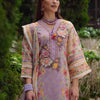 Dhiyona IE Floral Embroidered Beads and Stones Linen Kurta with Trousers & Dupatta