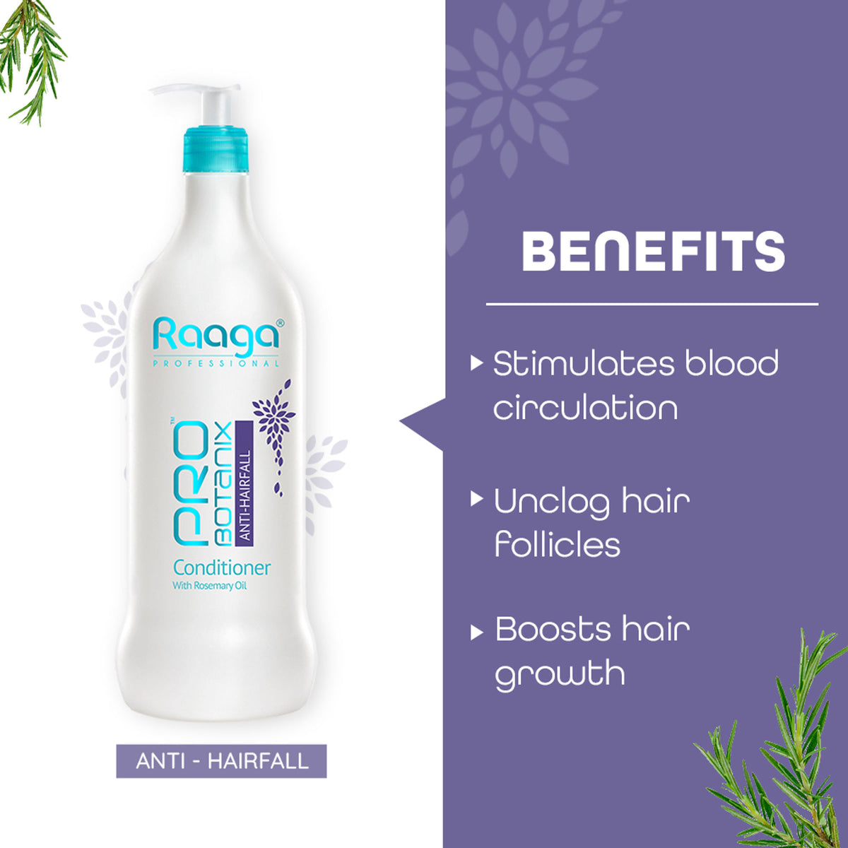 Raaga Professional PRO Botanix Anti-HairFall Conditioner