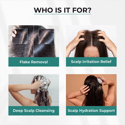 Dr. Sakhiya Anti-Dandruff Shampoo, Itchy Scalp Relief For Men & Women