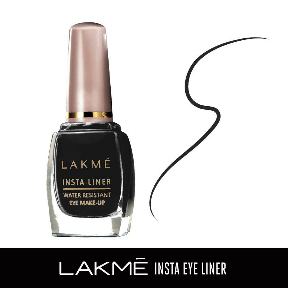 Lakme Insta Eye Liner -Black - Indyancart