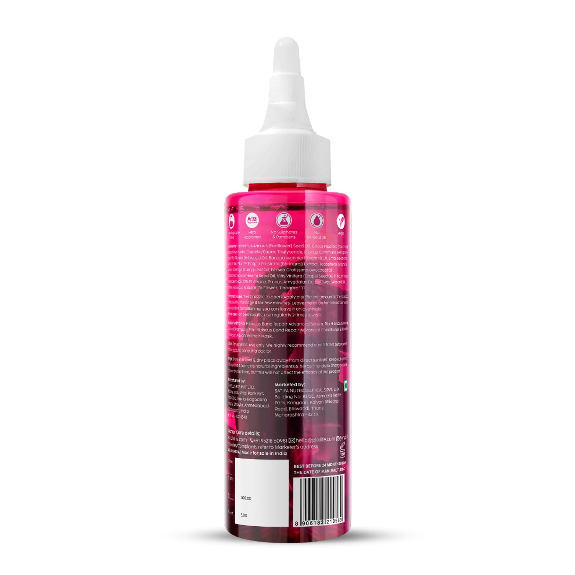 Plix Hibiscus Bond Repair Advanced Hair Oil