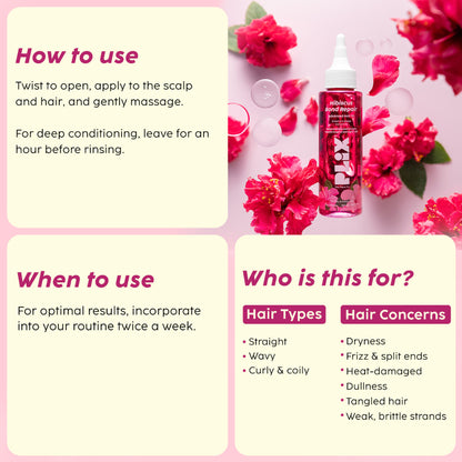 Plix Hibiscus Bond Repair Advanced Hair Oil