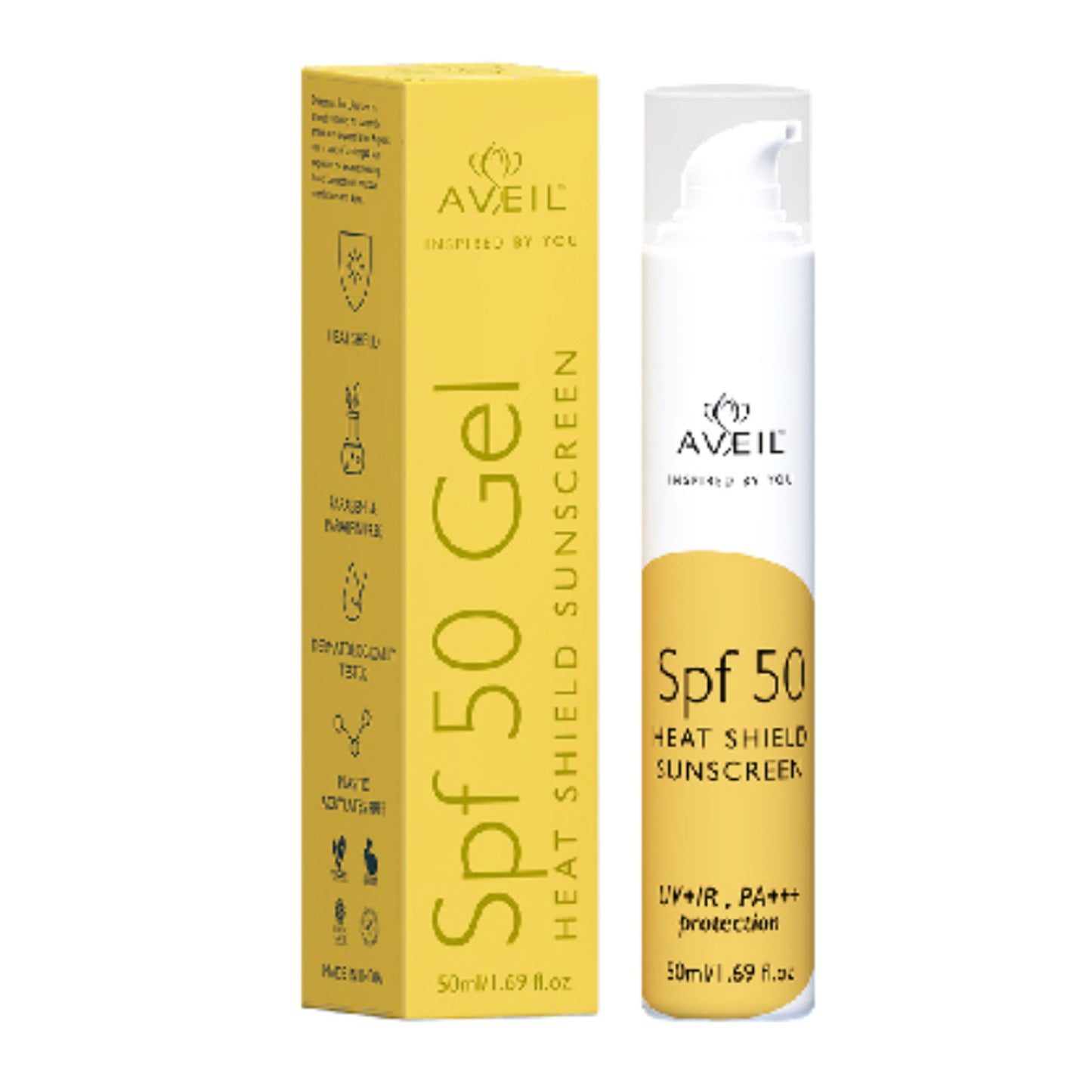 AVEIL SPF 50 Heat Shield Sunscreen