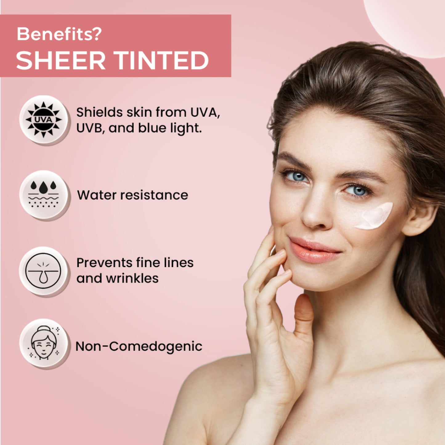 AVEIL Sheer Tinted Sunscreen SPF 50