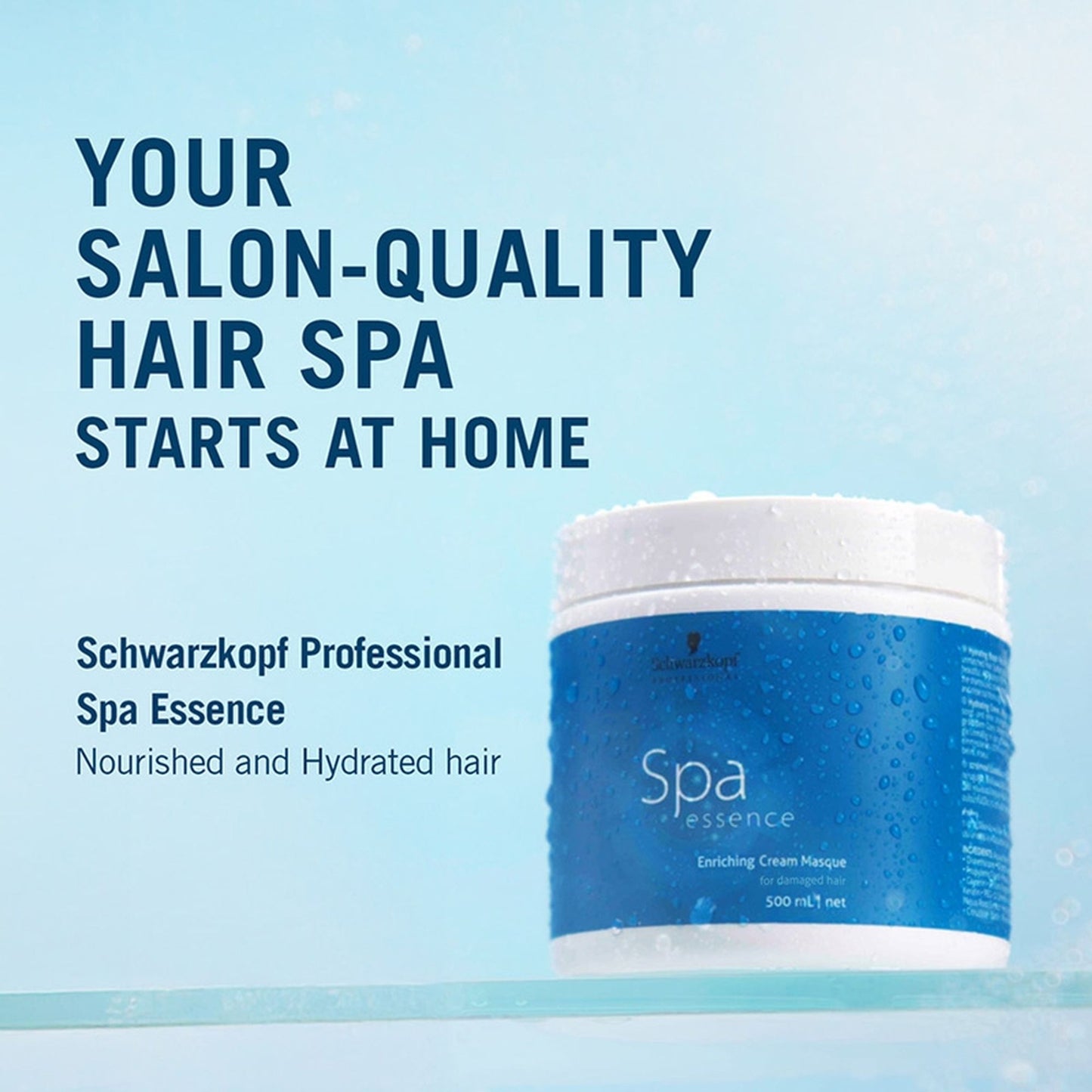 Schwarzkopf Professional SPA Essence Enriching Cream Masque For Damaged Hair