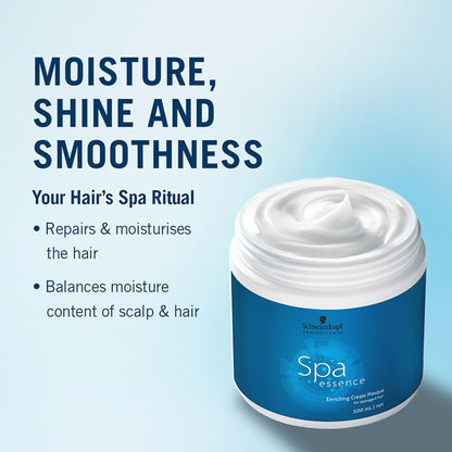 Schwarzkopf Professional SPA Essence Enriching Cream Masque For Damaged Hair