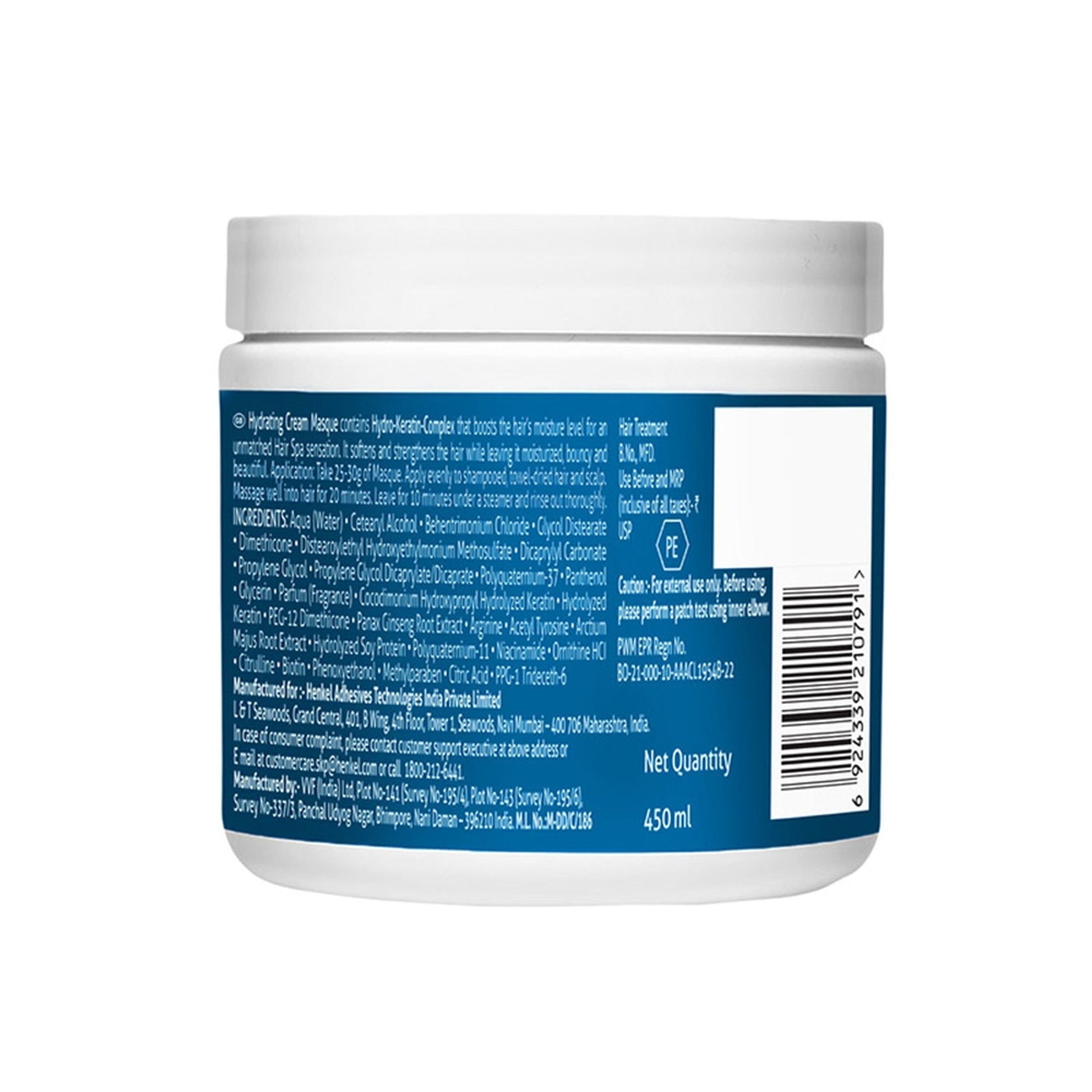 Schwarzkopf Professional SPA Essence Hydrating Cream Masque