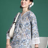 Indyancart IE Women Printed Pure Cotton Ethnic Co-Ords Set