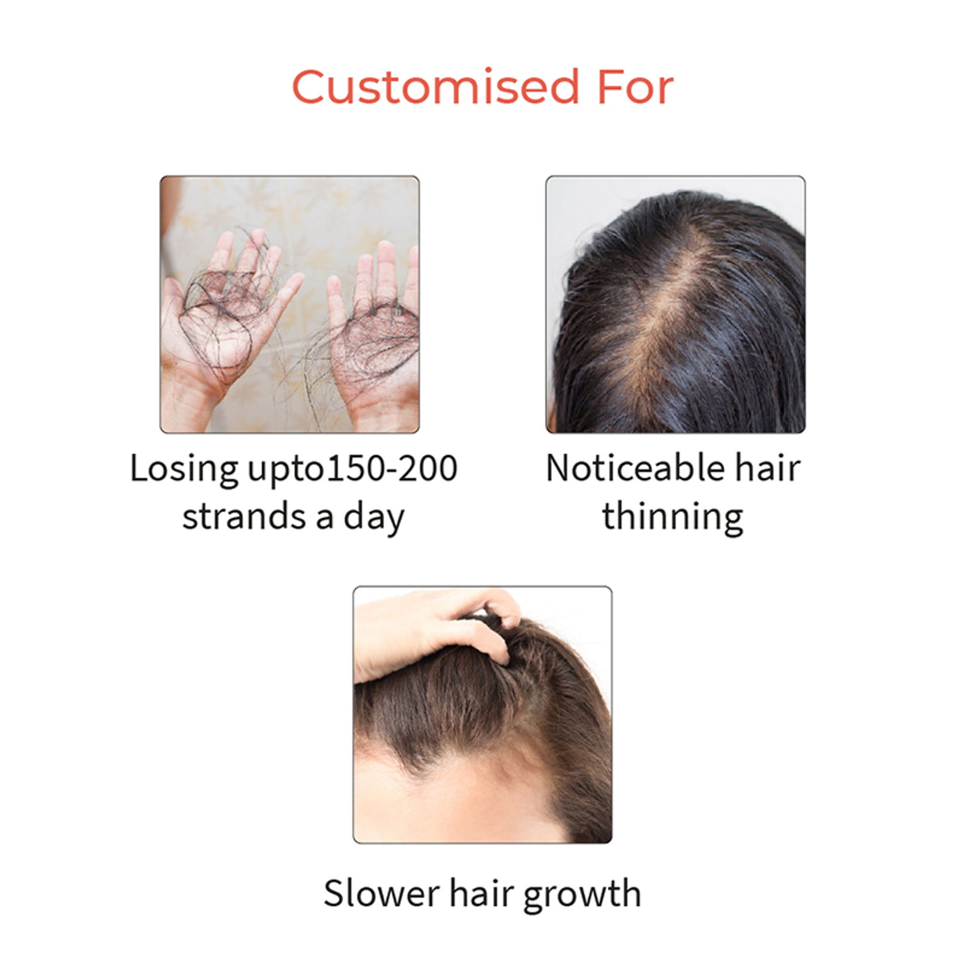 Vedix Hair Serum - Moderate Hair Fall - Prachay Hair Serum