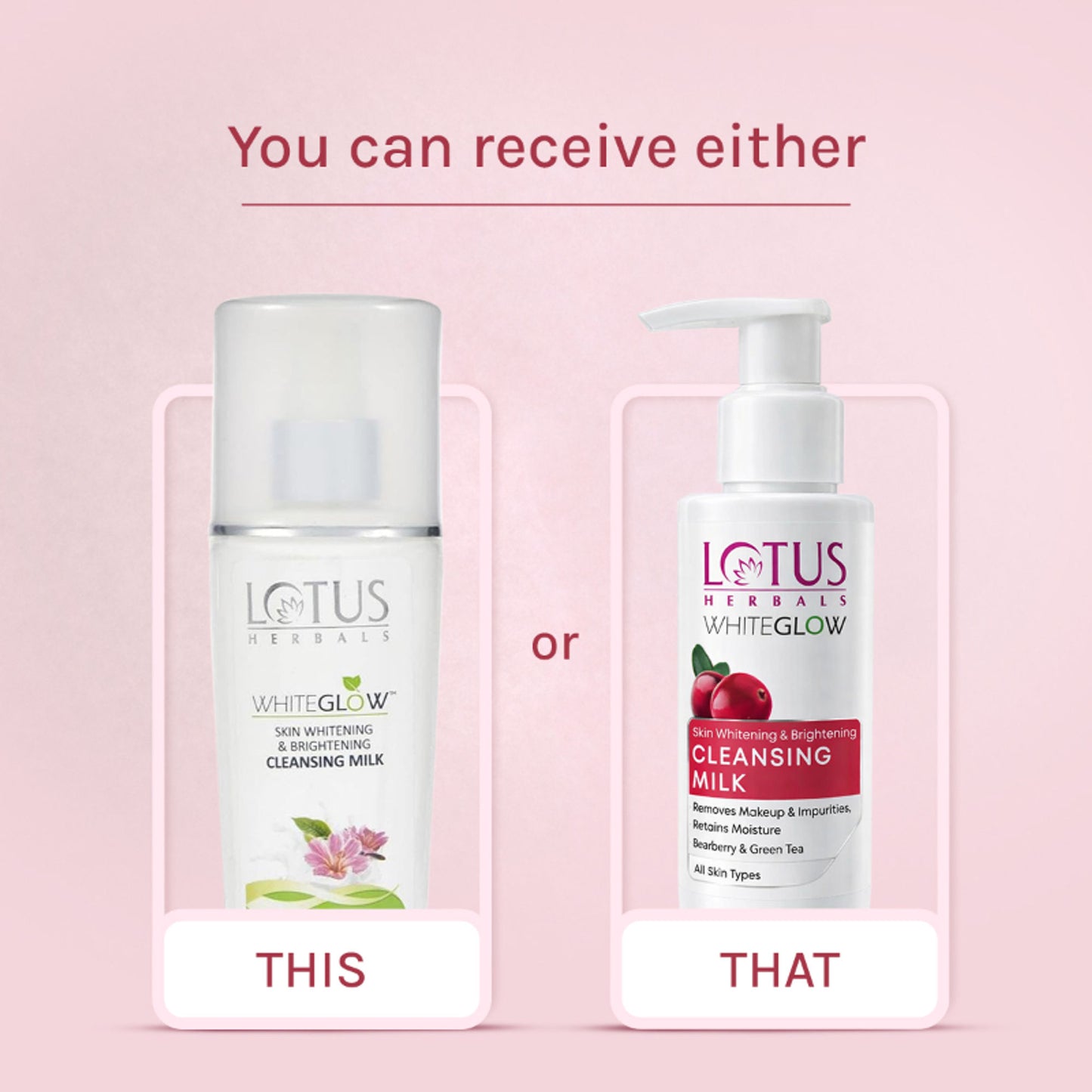 Lotus Herbals Whiteglow Skin Whitening & Brightening Cleansing Milk, Makeup Remover, All Skin Types