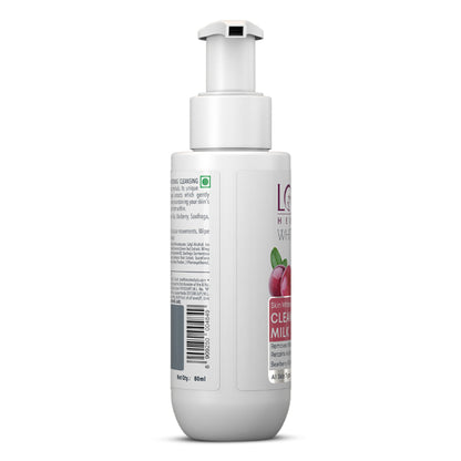 Lotus Herbals Whiteglow Skin Whitening & Brightening Cleansing Milk, Makeup Remover, All Skin Types