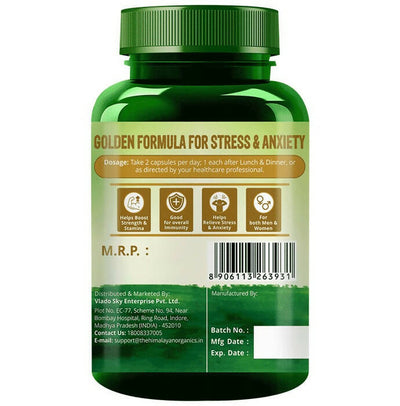 Himalayan Organics Ashwagandha Gold+ Capsules