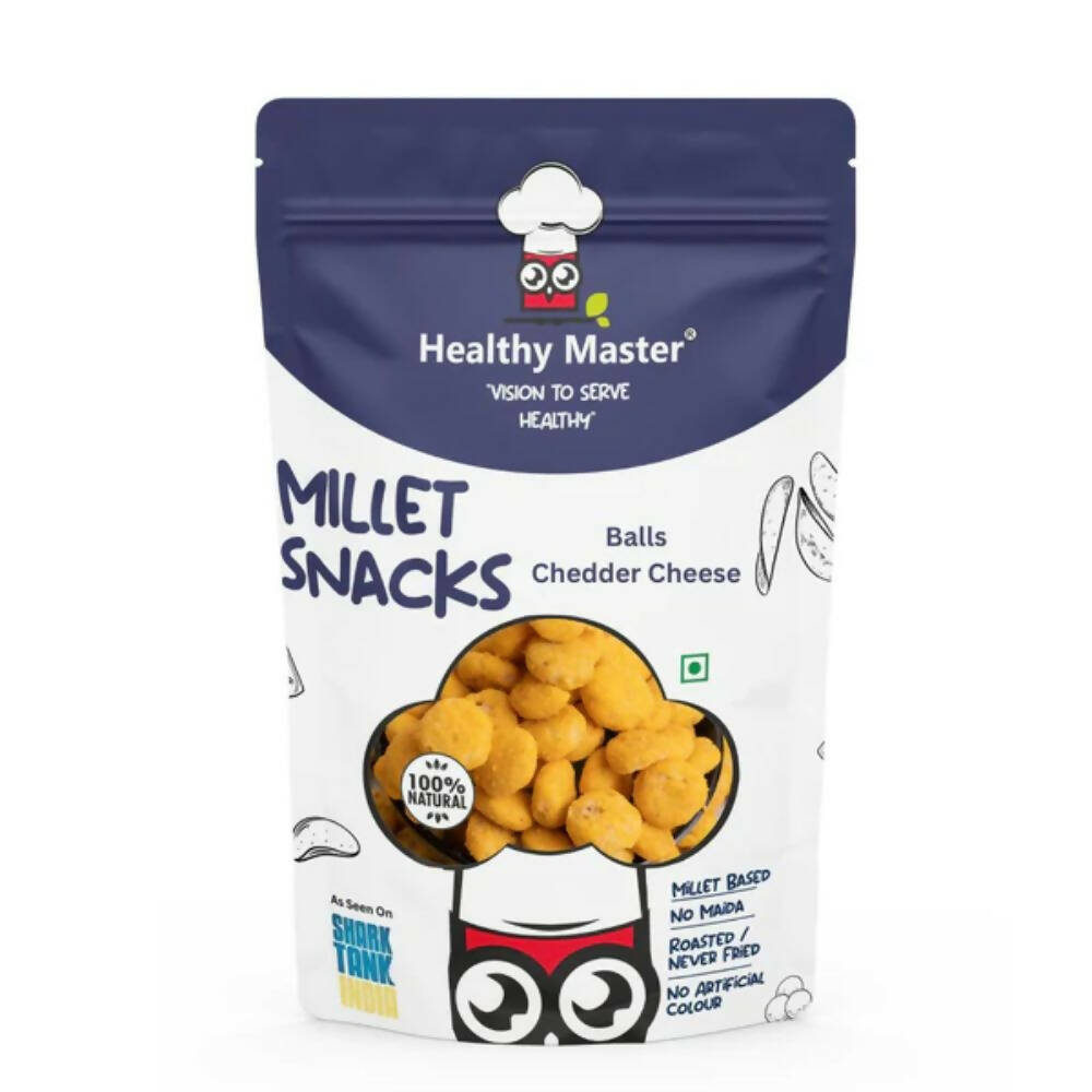 Healthy Master Millet Balls - Cheddar Cheese - Indyancart