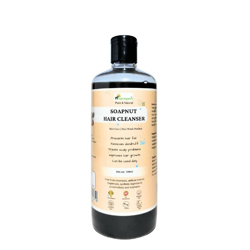 Teja Organics Pure & Natural Soapnut Hair Cleanser - Indyancart