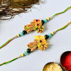 Dhiyona Unisex Set of 2 Wraparound Rakhi