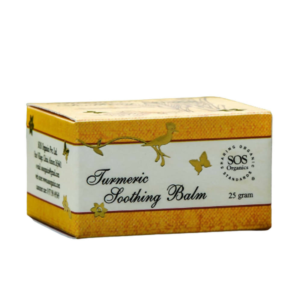 SOS Organics Turmeric Soothing Balm - Indyancart