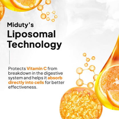 Miduty Liposomal Vitamin C - Immunity Booster Capsules