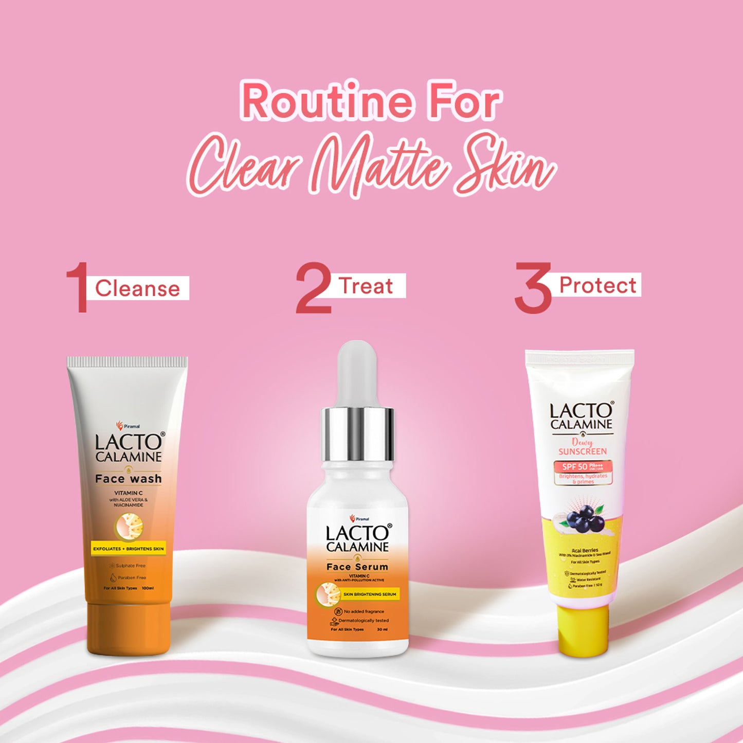 Lacto Calamine Dewy Glow Lightweight Sunscreen SPF 50 PFA +++ UVA & UVB Protection-Oily Skin