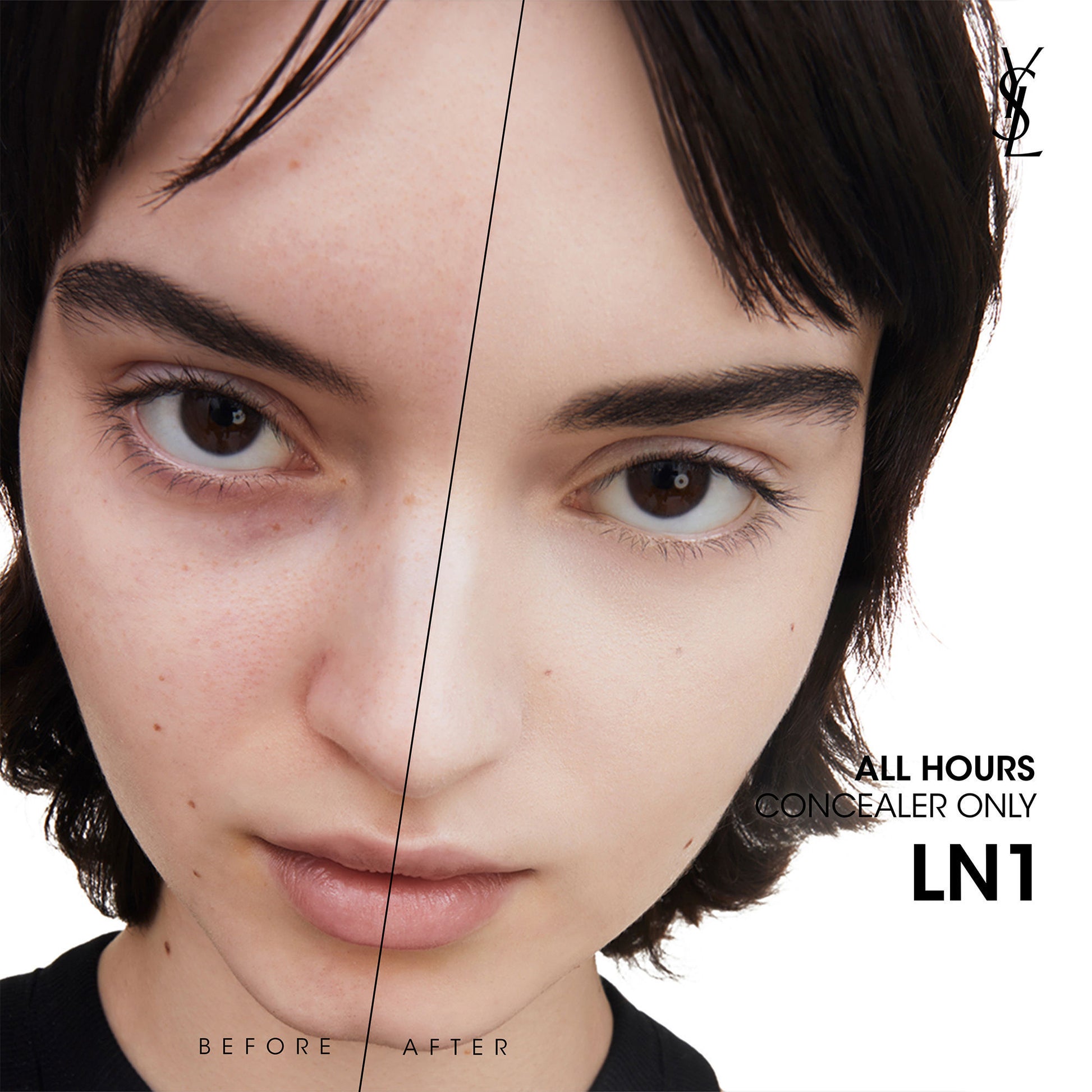 Yves Saint Laurent All Hours Concealer - 24 Hour Full Coverage With Luminous Matte Finish - LN1